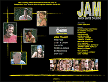 Tablet Screenshot of jamwhenlivescollide.com